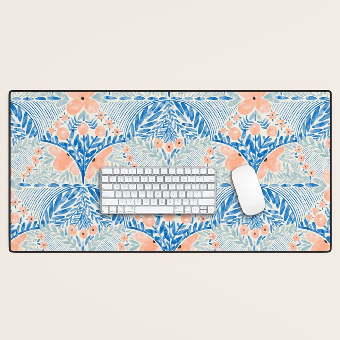 Chic Floral Decor BP Desk Mat Gallery Image 1