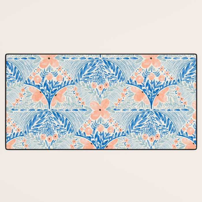 Chic Floral Decor BP Desk Mat Gallery Image 3