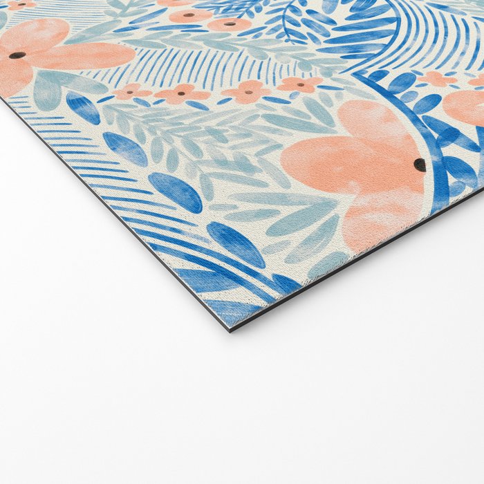 Chic Floral Decor BP Welcome Mat Gallery Image 2
