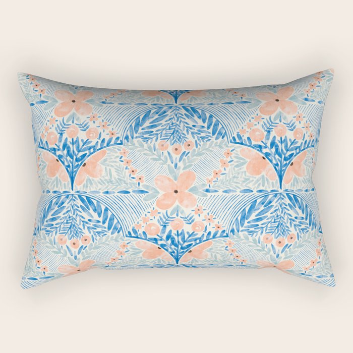 Chic Floral Decor BP Rectangular Pillow Gallery Image 2