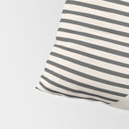 Semicircle Stripes - Terracotta Pillow Sham Gallery Image 4