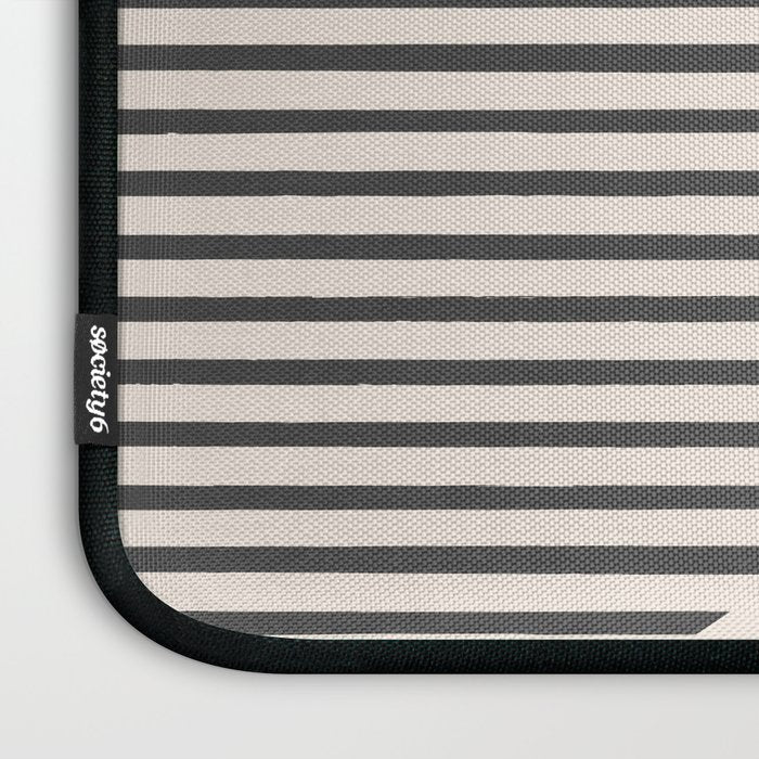 Semicircle Stripes - Terracotta Laptop Sleeve Gallery Image 3