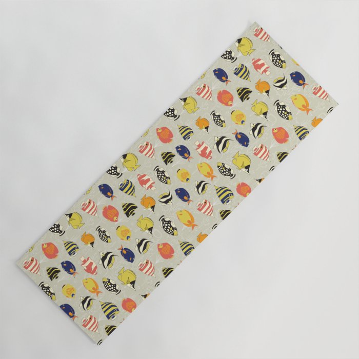 Tropical Reef Fish Yoga Mat