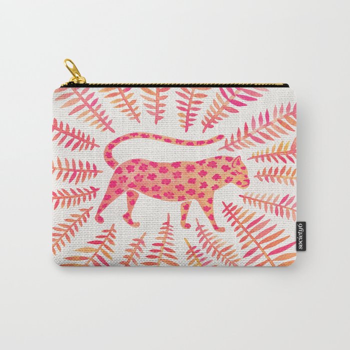 Jaguar - Pink OmbrÃ© Palette Carry All Pouch Gallery Image 1