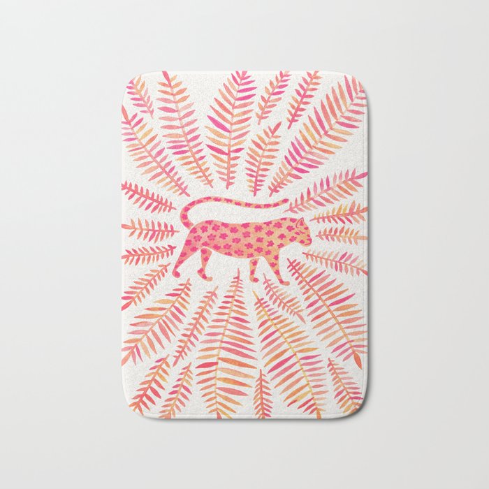 Jaguar - Pink OmbrÃ© Palette Bath Mat Gallery Image 1