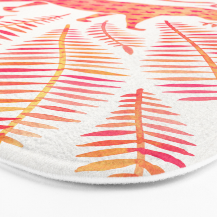Jaguar - Pink OmbrÃ© Palette Bath Mat Gallery Image 3
