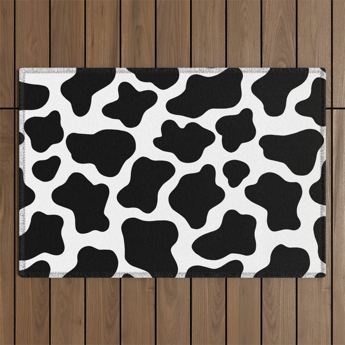 Cow Print Outdoor Rug Gallery Image 1