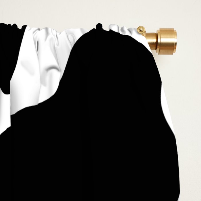 Cow Print Window Curtain Gallery Image 2