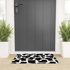Cow Print Welcome Mat Gallery Image 3