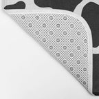 Cow Print Bath Mat Gallery Image 2