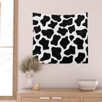 Cow Print Wall Tapestry Gallery Image 2