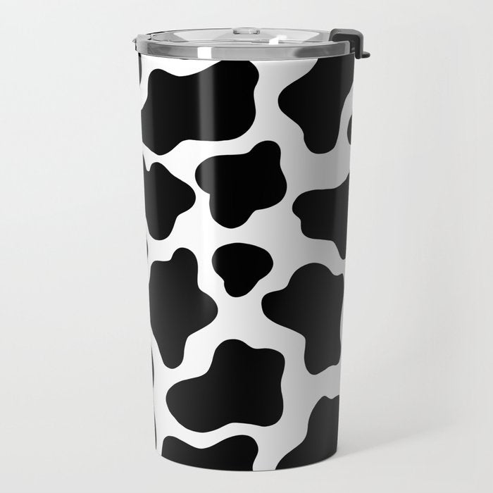 Cow Print Travel Mug Gallery Image 2