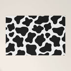 Cow Print Welcome Mat Gallery Image 1