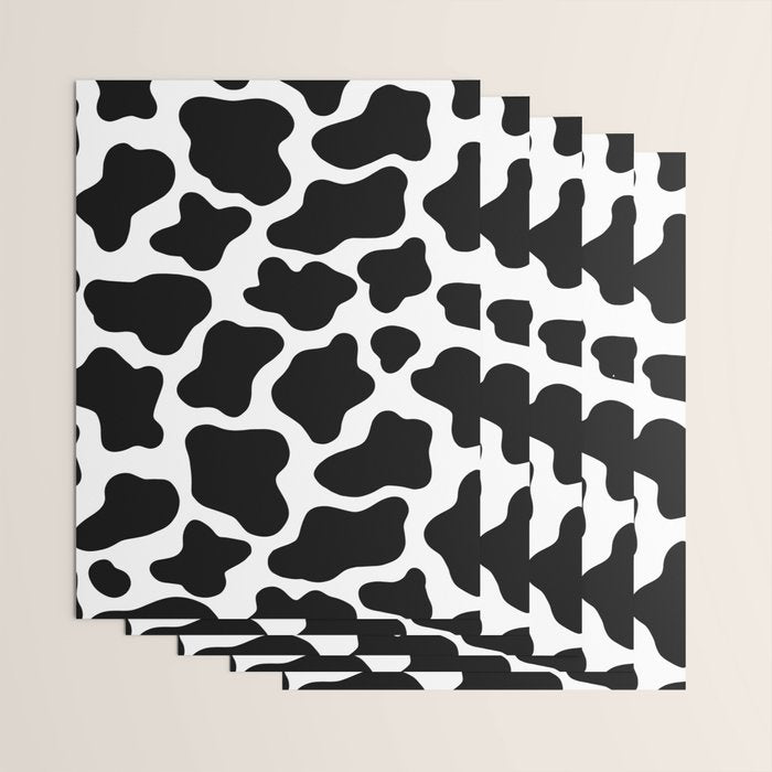 Cow Print Wrapping Paper Gallery Image 3