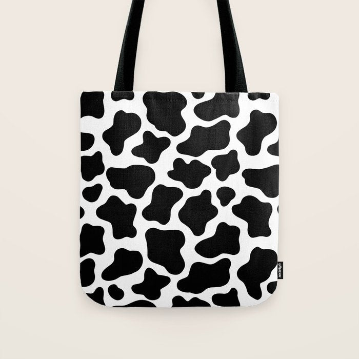Cow Print Tote Bag Gallery Image 1
