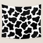 Cow Print Wall Tapestry Gallery Image 4