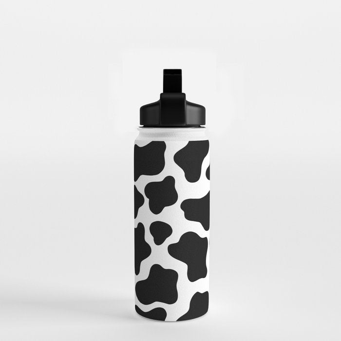 Cow Print Water Bottle Gallery Image 2