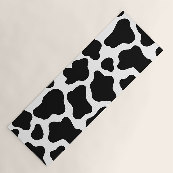 Cow Print Yoga Mat Gallery Image 1