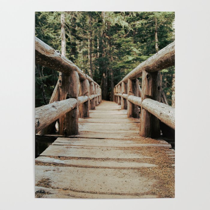 Trail Bridge II Poster Gallery Image 1