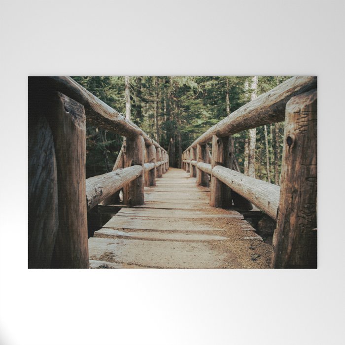 Trail Bridge II Welcome Mat Gallery Image 1