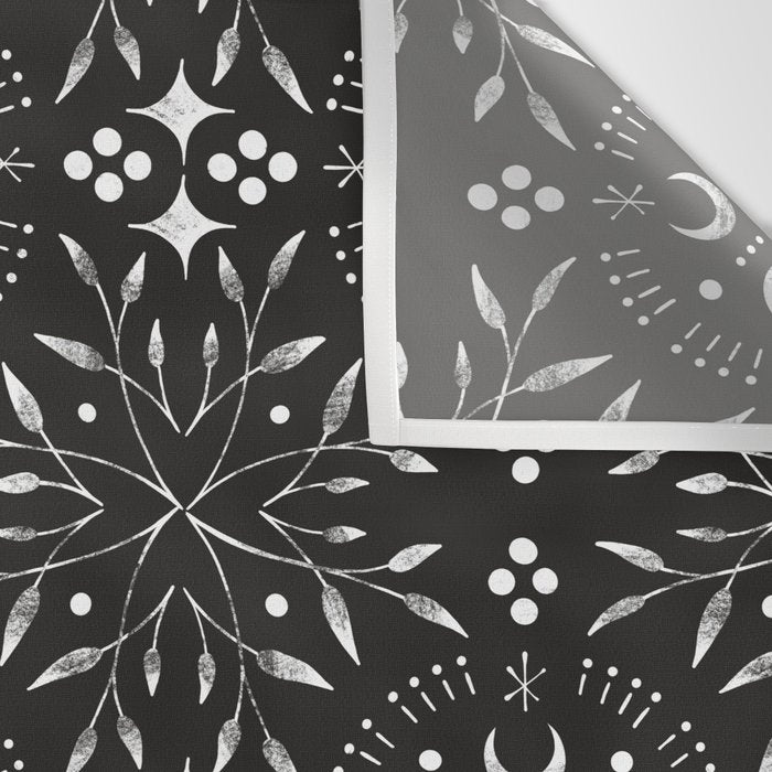 Mystical mosaic lunar phases BN Wall Tapestry Gallery Image 3