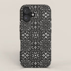 Mystical mosaic lunar phases BN iPhone Case Gallery Image 1