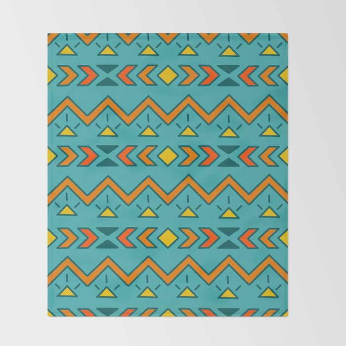 Southwestern Sunrise Sunset Throw Blanket Gallery Image 2