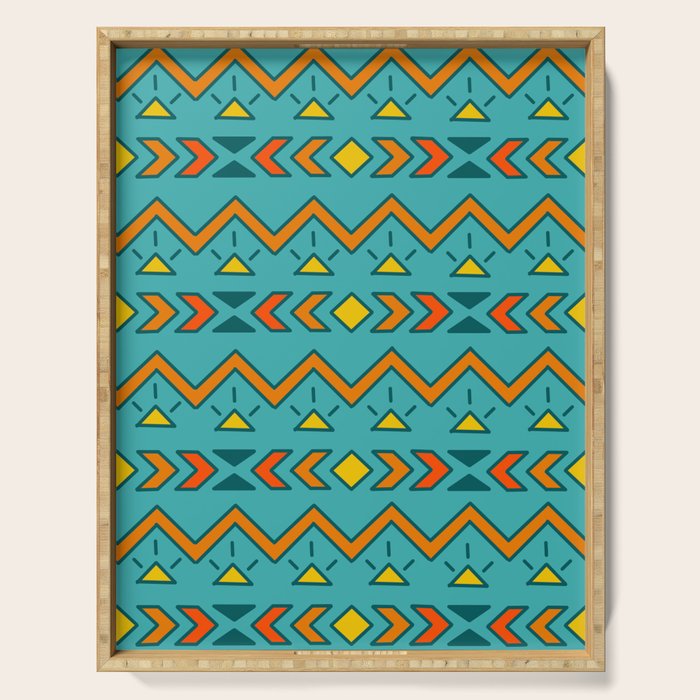 Southwestern Sunrise Sunset Serving Tray Gallery Image 1