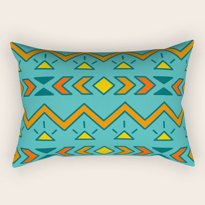 Southwestern Sunrise Sunset Rectangular Pillow Gallery Image 2