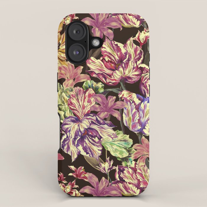 Watercolor Bloom in the Dark iPhone Case Gallery Image 1
