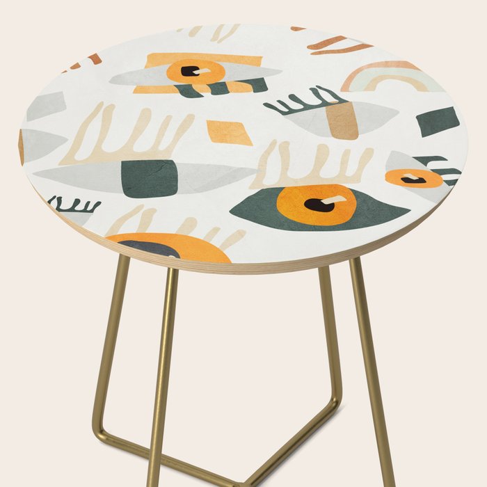 Abstract Art Eyes Side Table Gallery Image 2