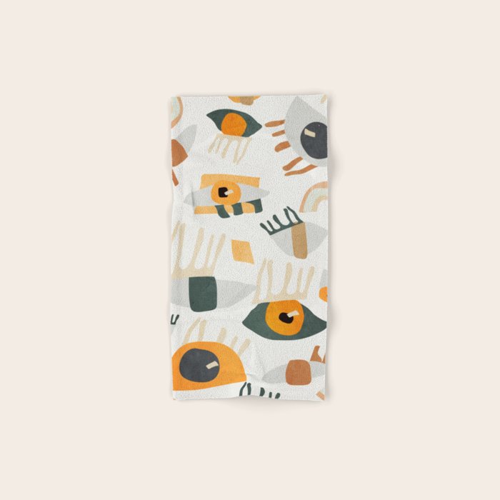 Abstract Art Eyes Towels Gallery Image 1