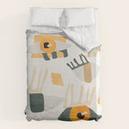 Abstract Art Eyes Duvet Cover Gallery Image 6