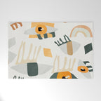 Abstract Art Eyes Welcome Mat Gallery Image 1