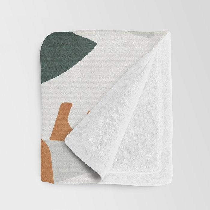 Abstract Art Eyes Throw Blanket Gallery Image 3