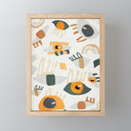 Abstract Art Eyes Mini Art Print Gallery Image 1