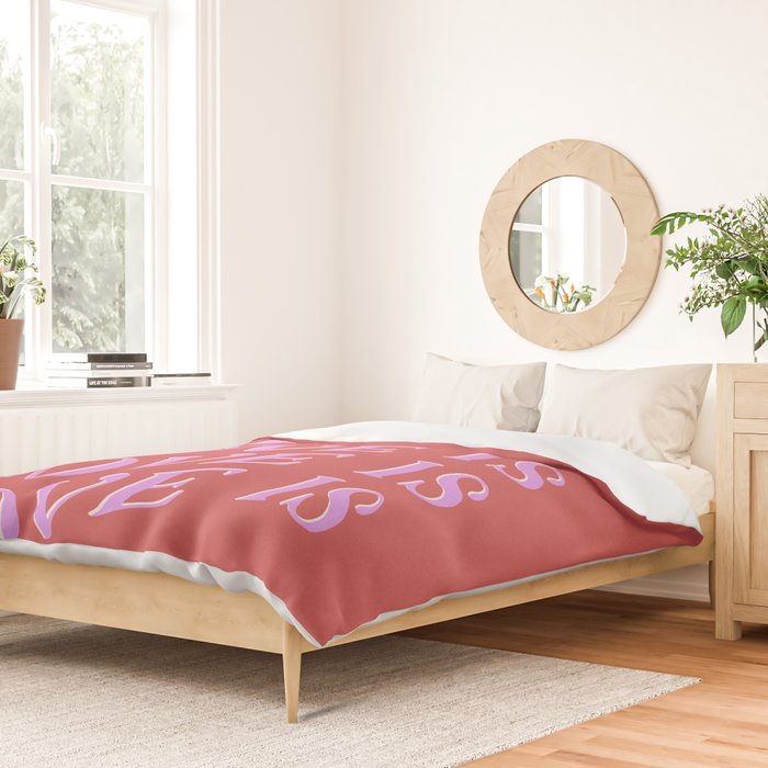 Love Is Love Duvet Cover Gallery Image 2