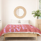 Love Is Love Duvet Cover Gallery Image 3