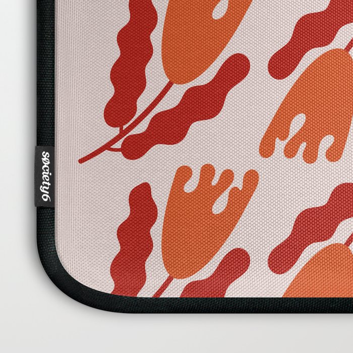 Wavy Flora II Laptop Sleeve Gallery Image 3