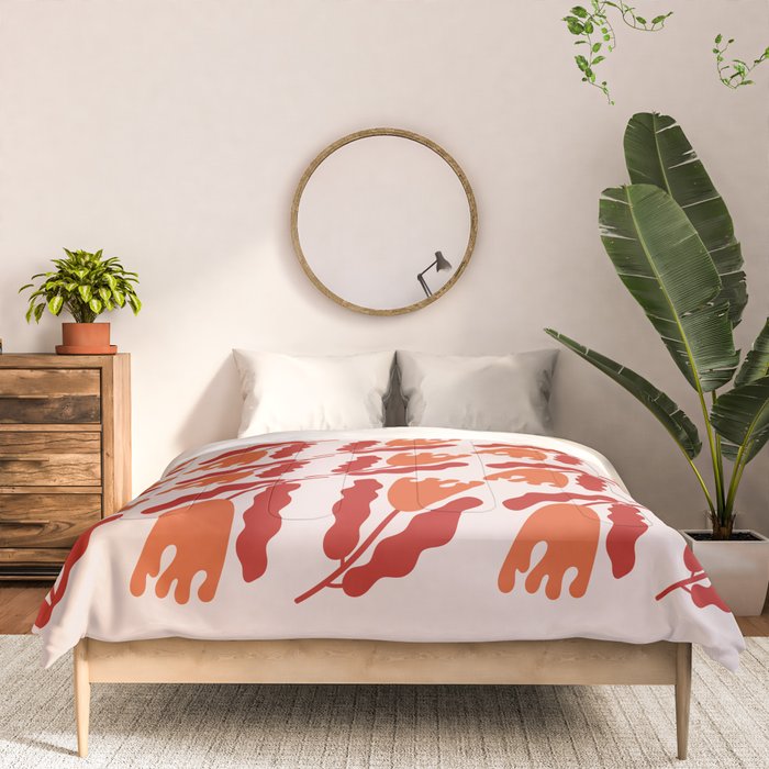 Wavy Flora II Comforter Gallery Image 3
