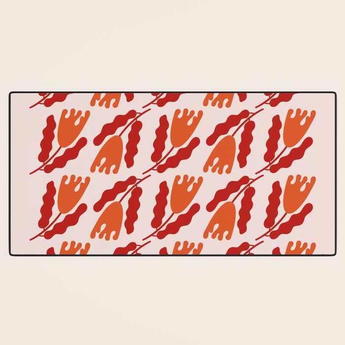 Wavy Flora II Desk Mat Gallery Image 3