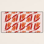 Wavy Flora II Desk Mat Gallery Image 3