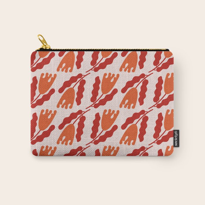 Wavy Flora II Carry All Pouch Gallery Image 1