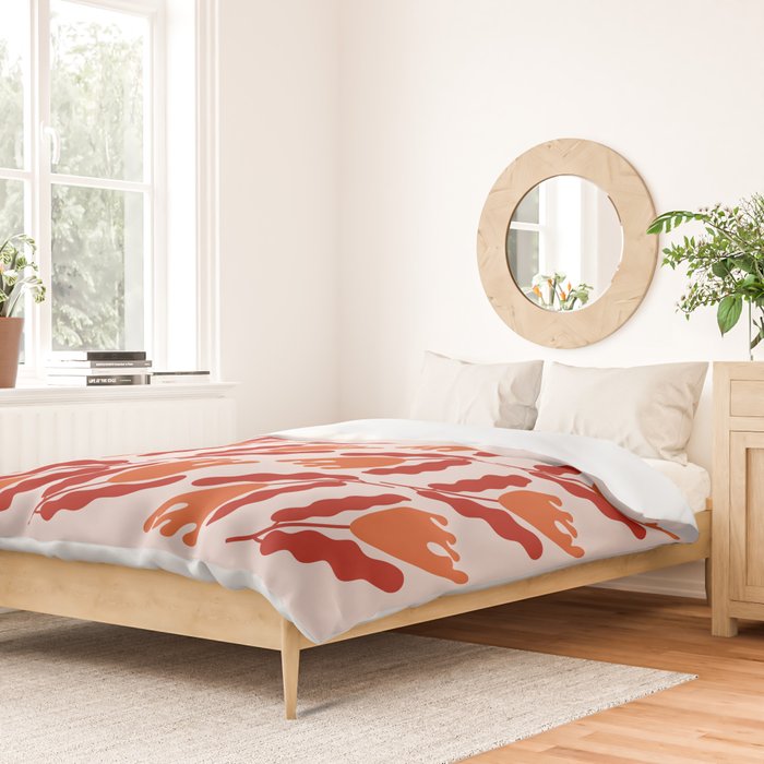 Wavy Flora II Duvet Cover Gallery Image 2