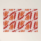 Wavy Flora II Welcome Mat Gallery Image 1