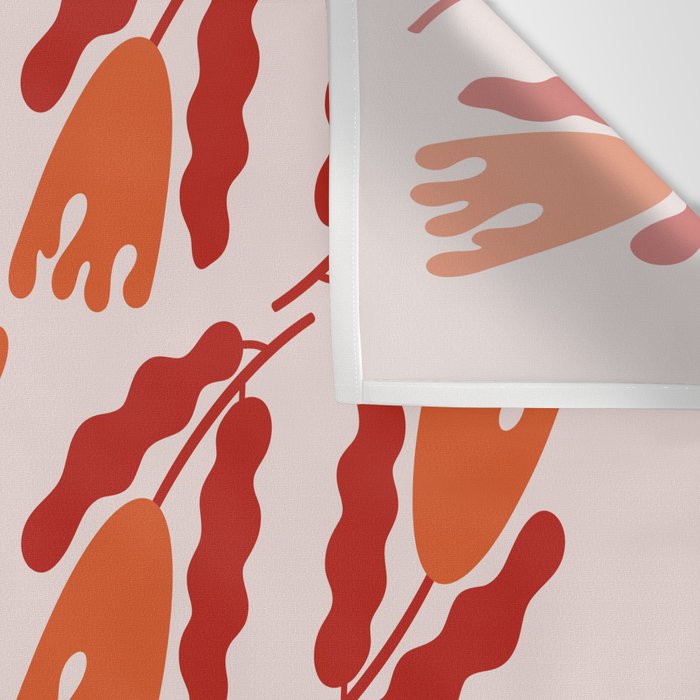 Wavy Flora II Wall Tapestry Gallery Image 3