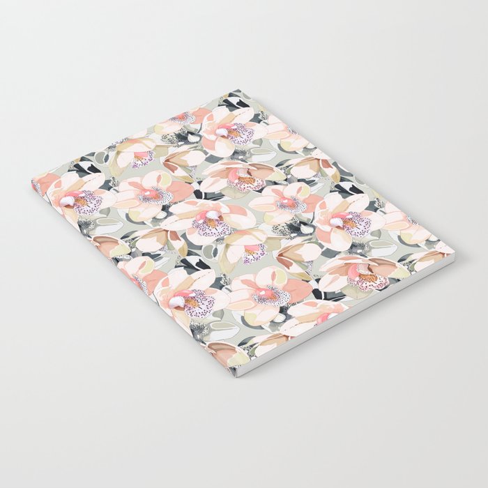 Tropical flowery leafy A Notebook Gallery Image 1