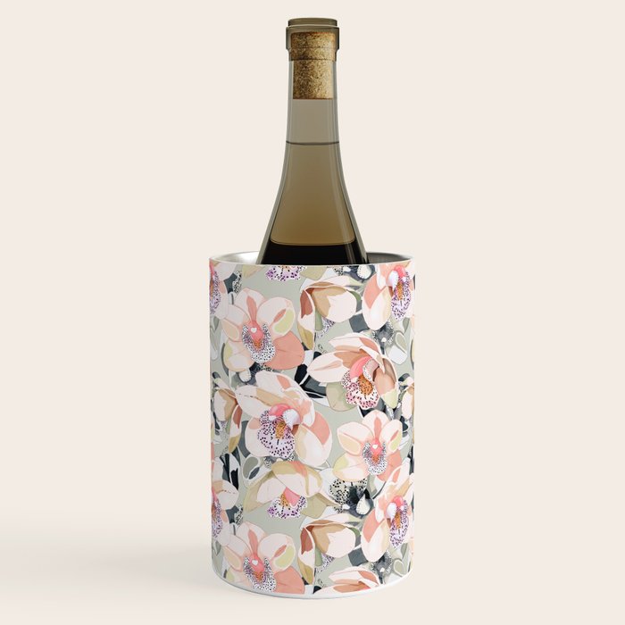 Tropical flowery leafy A Wine Chiller Gallery Image 3
