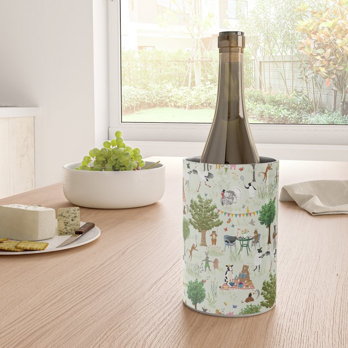 Animals' Garden Party Wine Chiller Gallery Image 4