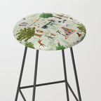 Animals' Garden Party Stool Gallery Image 2